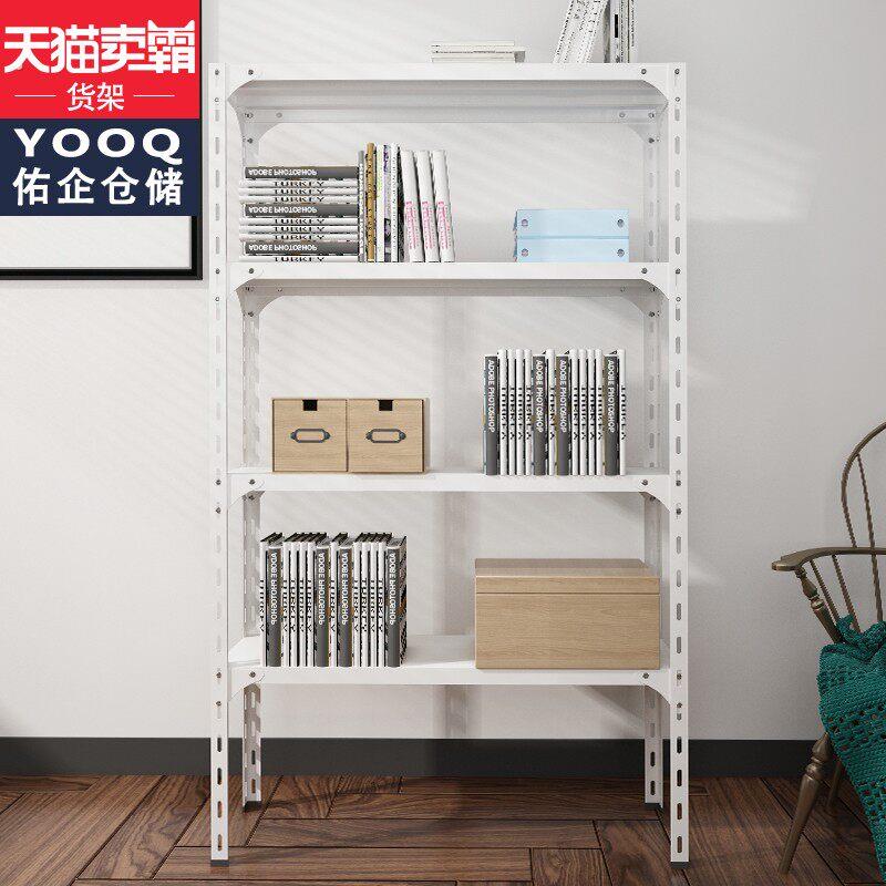 家用带轮可移动货架仓储角钢展示架阳台储物置物架多层活动铁架子
