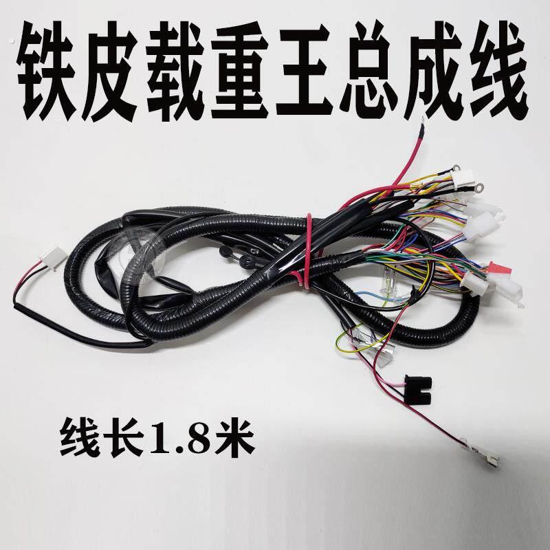 载重王路霸总成线束大线总成仪表组合开关大灯线铁皮铁架子电动车