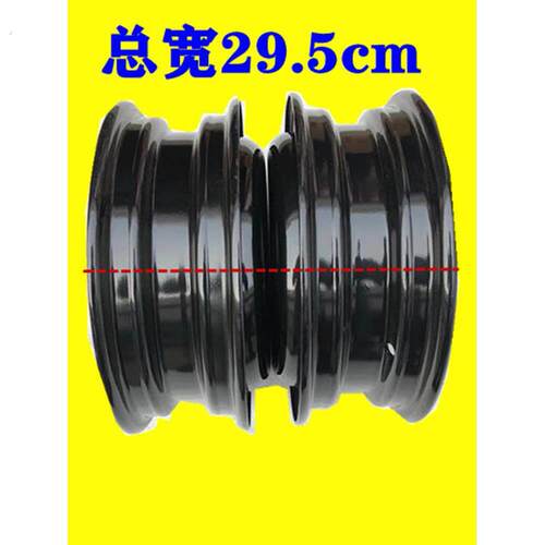 三轮车钢圈轮子后轮毂450-12/500-12/550/600-13宗申隆鑫万虎配件