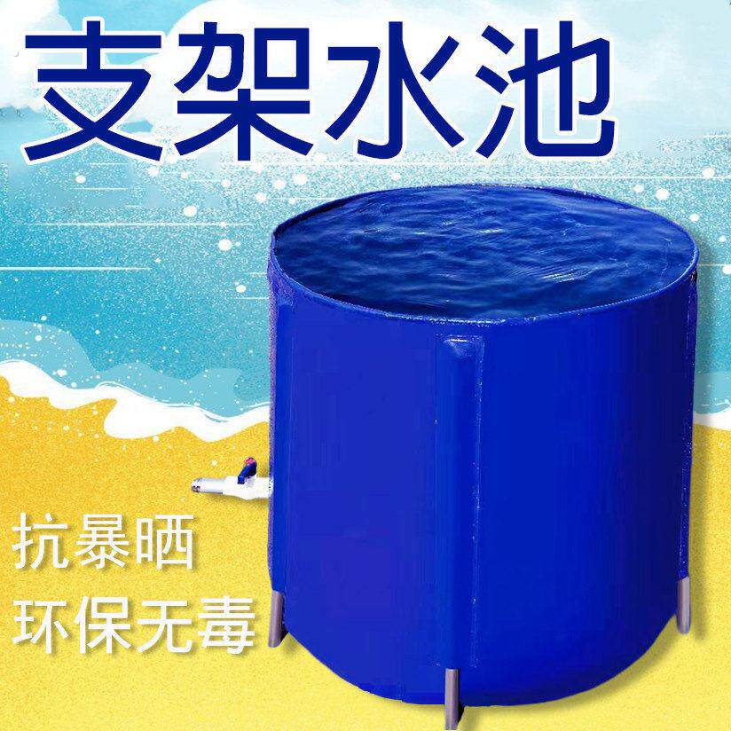 帆布可折叠水桶大容量雨水收集袋可携式洗车水袋蓄水池桶户外储水