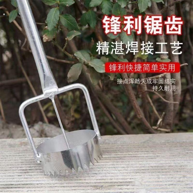 地膜打孔器破膜钻孔锯齿戳孔戳膜大棚扎眼打眼农具