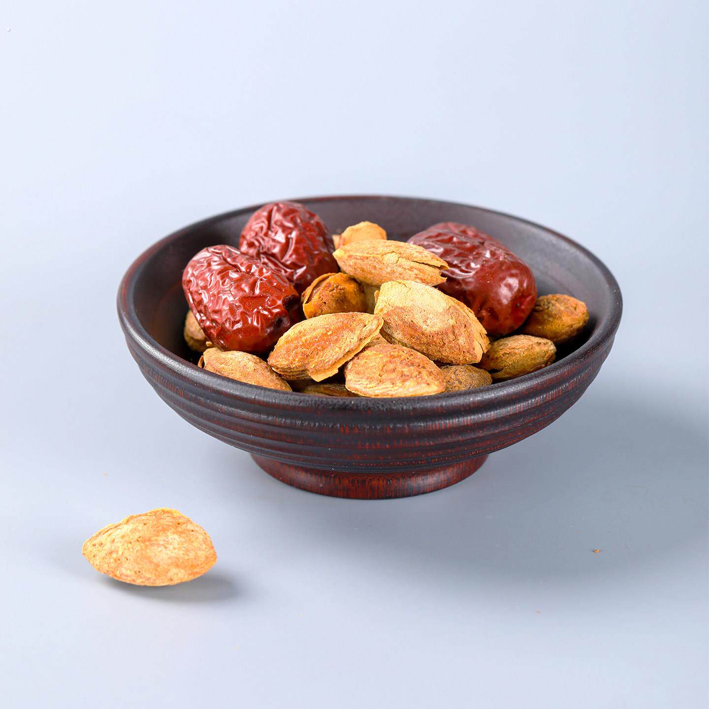 中式大漆碗竹节竹根竹编手工碗状中式干果碟干果盘创意点心盘碗形