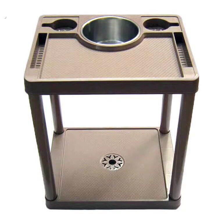 麻将机茶几茶水架棋牌室麻将桌茶水架旁边配套棋牌桌台麻将机配件