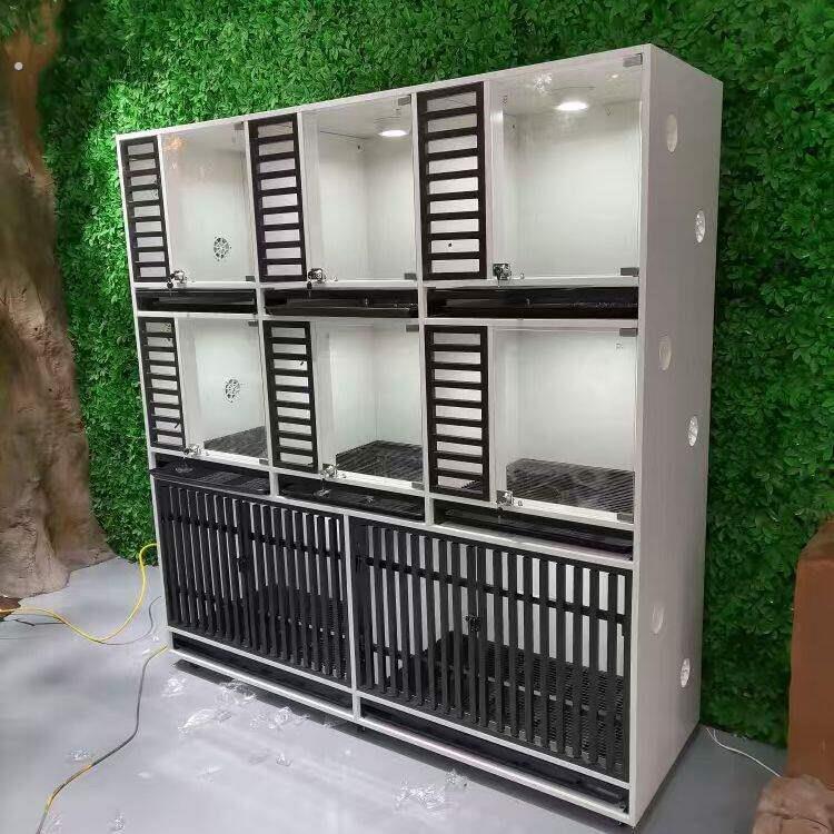 狗笼狗柜寄养定制展示柜繁育笼狗别墅小型中型大型猫狗带厕所狗舍