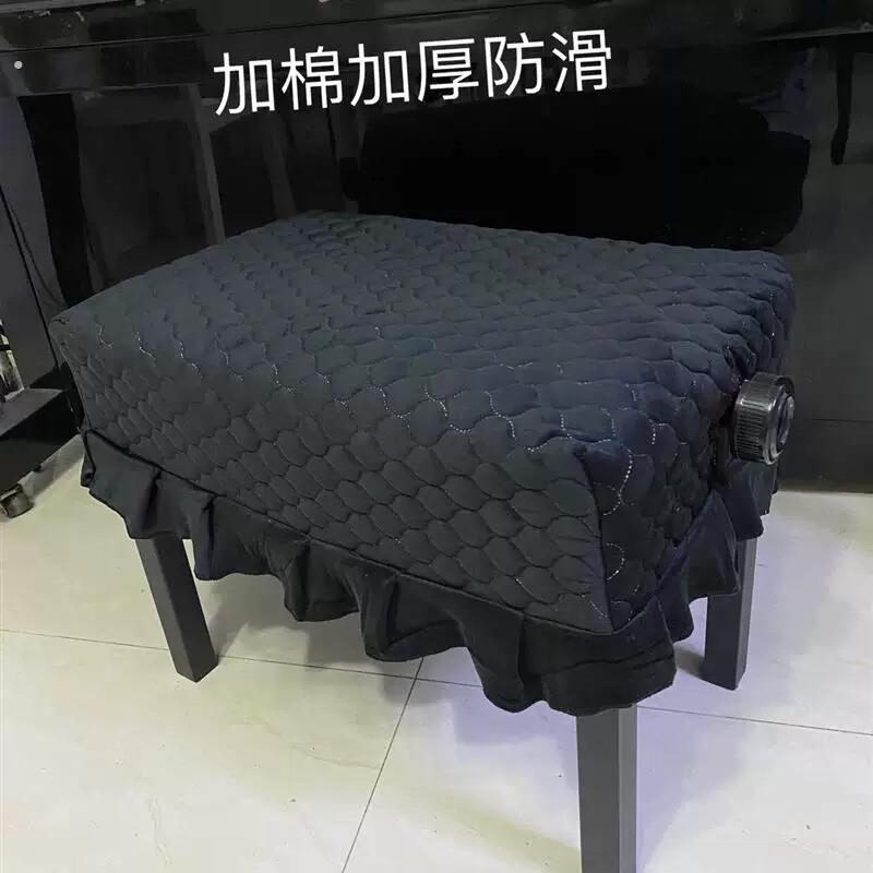 钢琴专用升降琴凳琴罩单双人升降椅子垫加厚钢琴凳防尘套换洗
