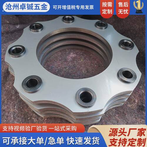 联轴器膜片304不锈钢弹性片卓铖加工联轴器挠性叠片垫片现货