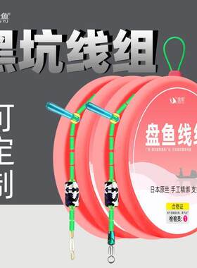 定制无结成品主线组主线秒换子线夹竞技黑坑鲤4.5米6.米1.8米9米