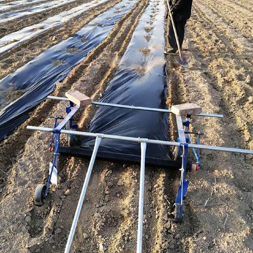 覆膜机地膜铺地膜覆盖机器手拉式多功能盖膜机农用工具盖薄膜神器