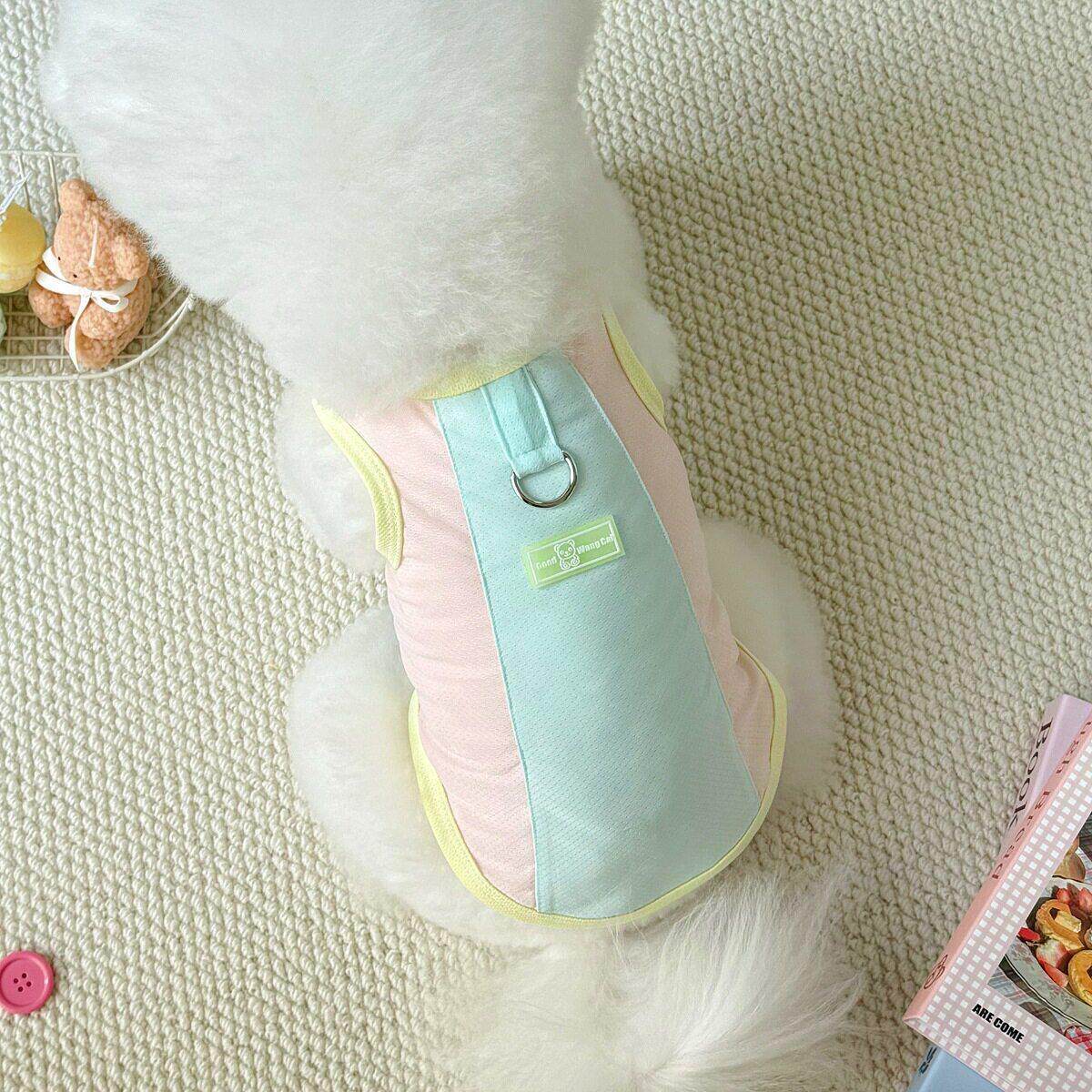狗狗防晒衣服大型犬夏季薄款防掉毛夏天凉凉衣边牧萨摩耶透气背心