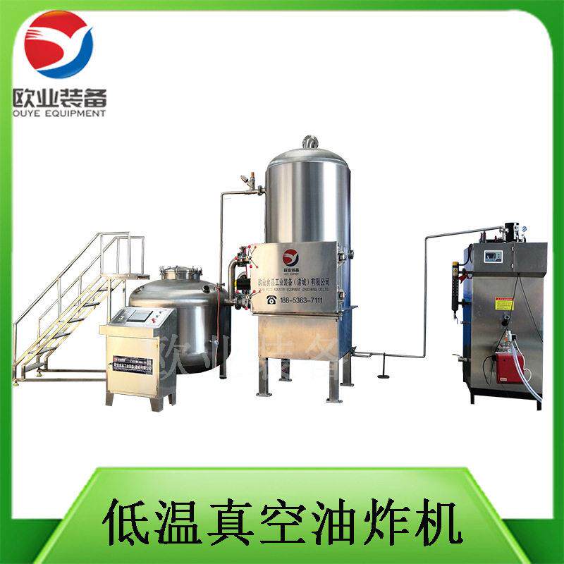 河虾低温真空油炸机水果干低温脱油机器果蔬脆片油炸设备