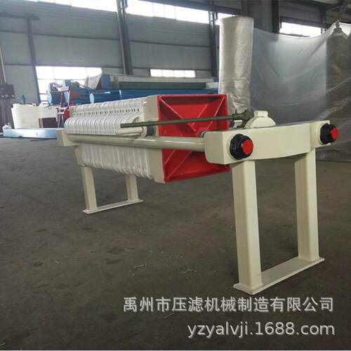 明华厂家供应450小型食品轻工电镀纺织水处理制药压滤机操作简单