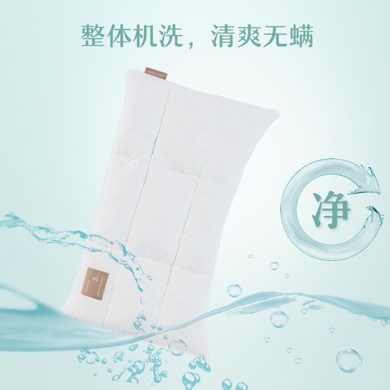 安睡云婴儿枕头超长防落枕四季用透气可水洗幼儿园宝宝枕头0-1-3-