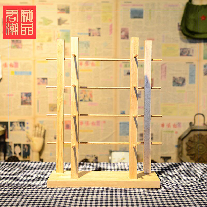 君驰潮品 立式木质时装眼镜店陈列支架橱窗道具高档眼镜展示架