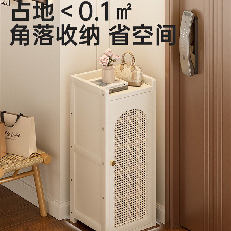 鞋架入户门窄小多层家用门口鞋柜简易带门室内好看2025新款收纳柜
