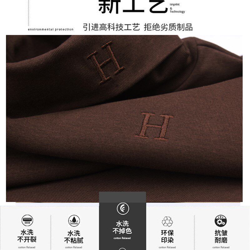 加绒加厚高领打底衫女内搭秋冬秋衣咖色黑色洋气2025年新款外穿潮