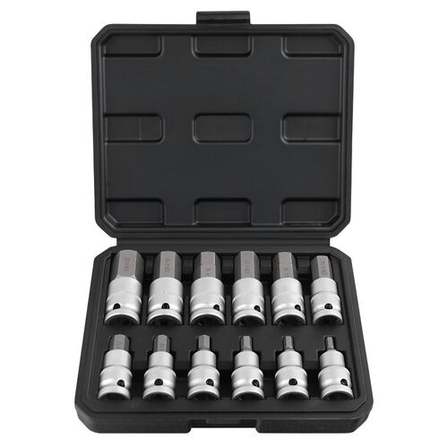 内六角套筒 t30t40t50工具梅花六角电动扳手内六角头旋具套筒套装