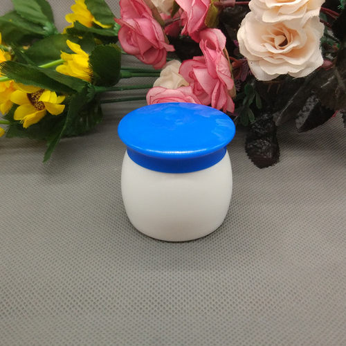 包邮塑料瓶20克蘑菇瓶小坛罐双层彩盖包装瓶20g软膏盒 膏霜分装瓶