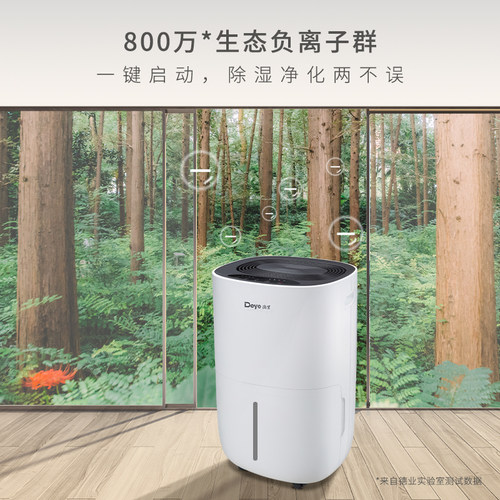 德业DY-620S家用除湿机 静音大功率抽湿器 具净化功能适用客厅