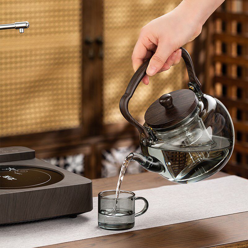 兴梵自动上水电陶炉煮茶器2024新款抽水一体玻璃煮茶壶烧水养生壶