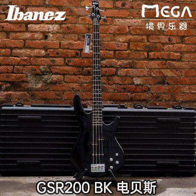 Ibanez 依班娜 贝斯 初学者入门 电贝司 bass 四弦 GSR200 BK
