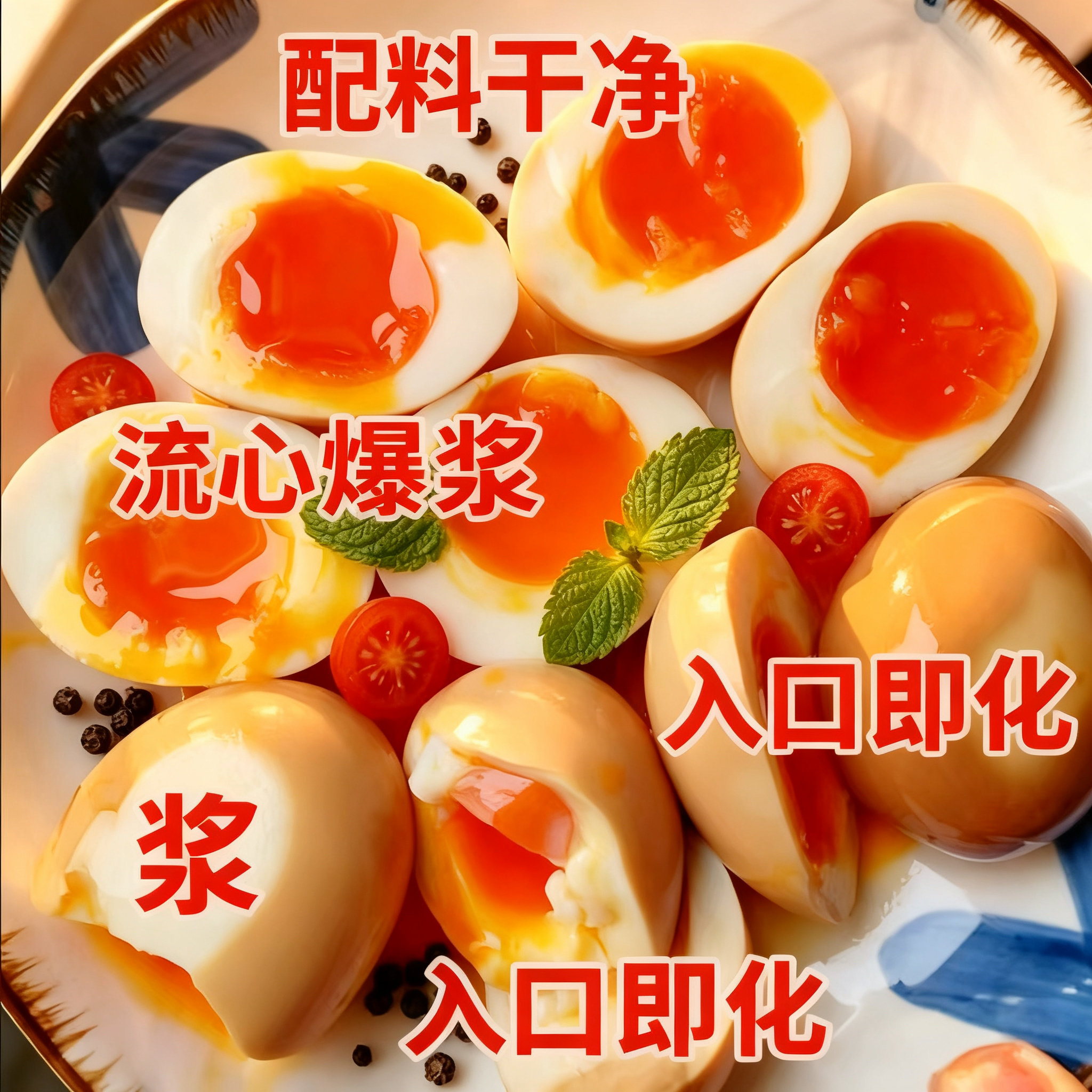 【顺丰包邮】礼盒款正宗日式溏心蛋80g超大个冷链锁鲜开袋即食