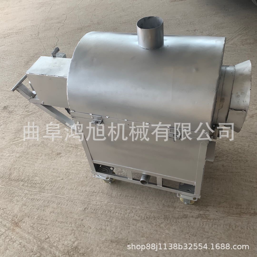 炒货机优惠南瓜子10斤小型自动电炒料机葫芦籽滚筒不锈钢炒锅