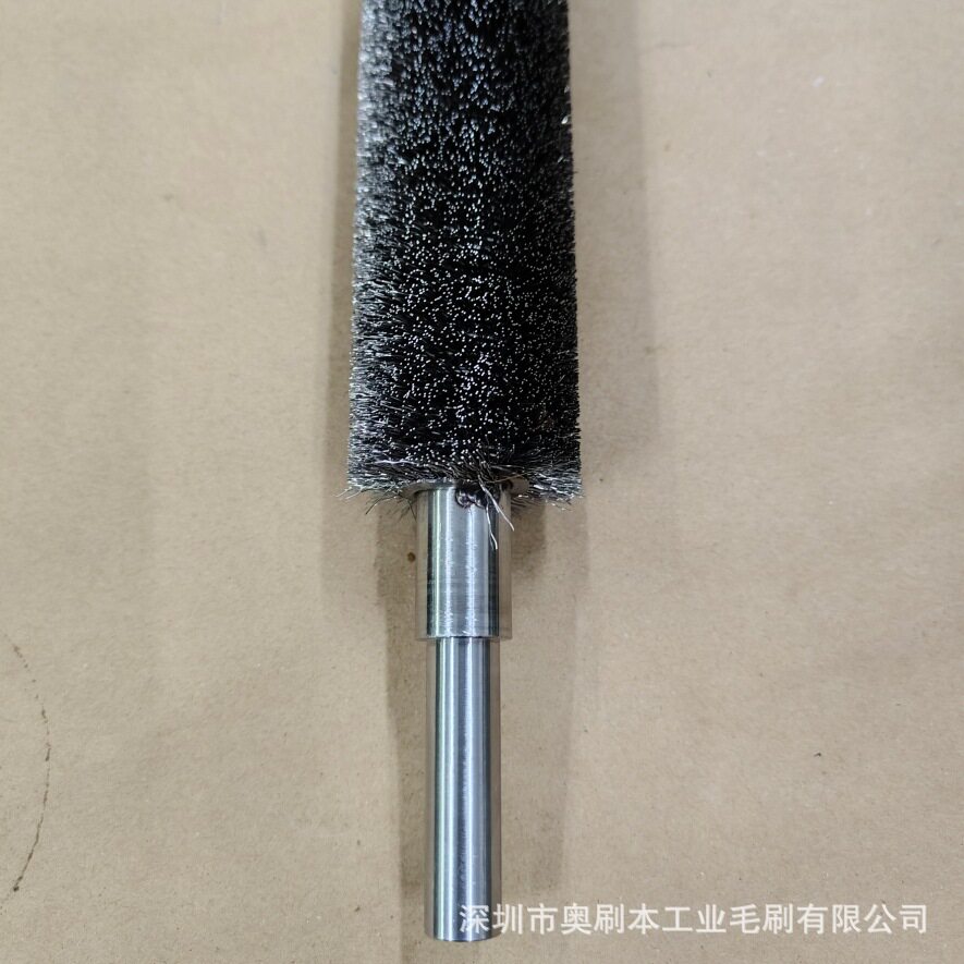 304不锈钢钢丝轴刷除锈抛光