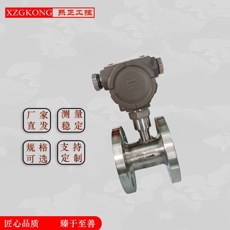 涡轮流量计甲醛柴油汽油微小C电子数显液体计量器计量表
