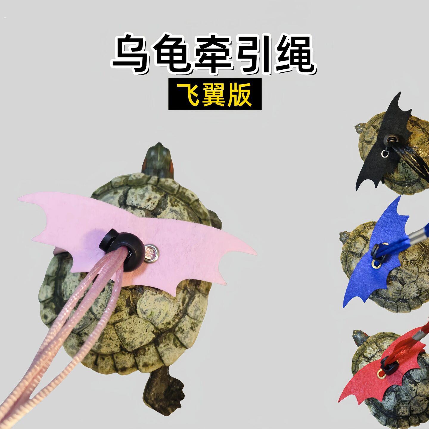 遛乌龟龟牵引绳中小型带背心式外出溜龟草龟陆龟巴西龟溜龟遛龟绳