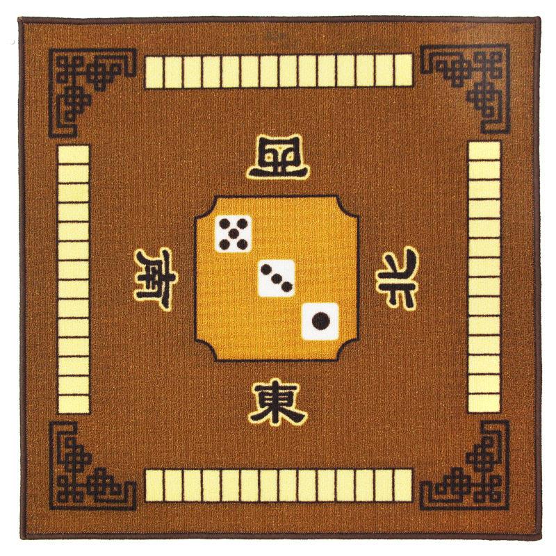 手搓麻将垫子加厚消音棋牌室桌布降噪方形牌九台面毯大号桌布牌桌