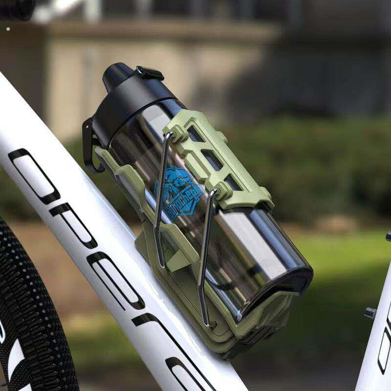 自适应机车护杠水杯架电动车滑板车通用款水壶支架骑行改装配件