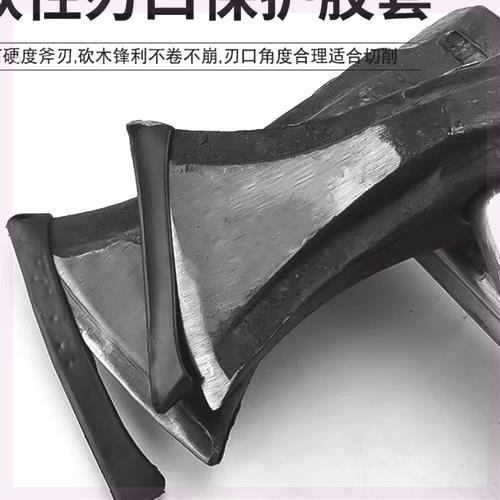 锻打锰钢斧头加厚铁柄斧头砍树砍柴锤斧一体长柄砍柴神器柴斧木工