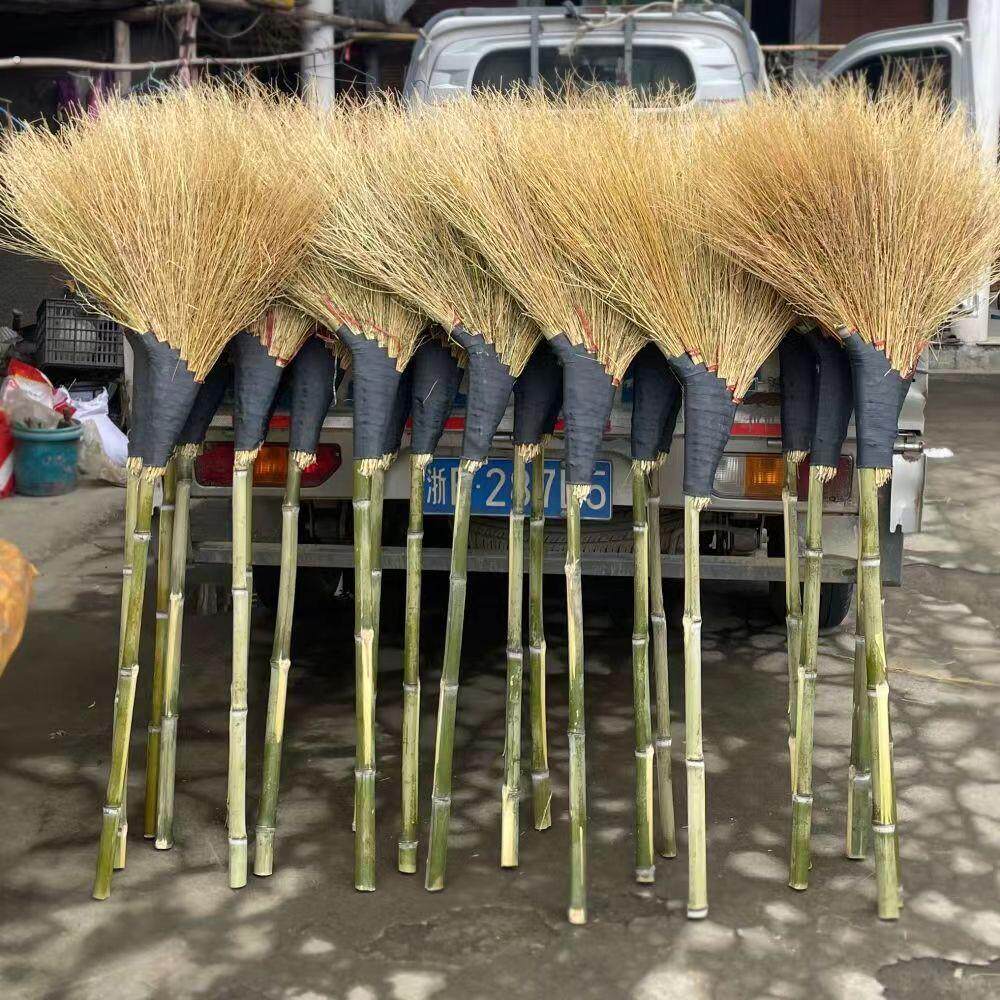 手工大扫把无叶硬丝户外马路环卫庭院扫地扫帚工地社区清洁竹苕帚