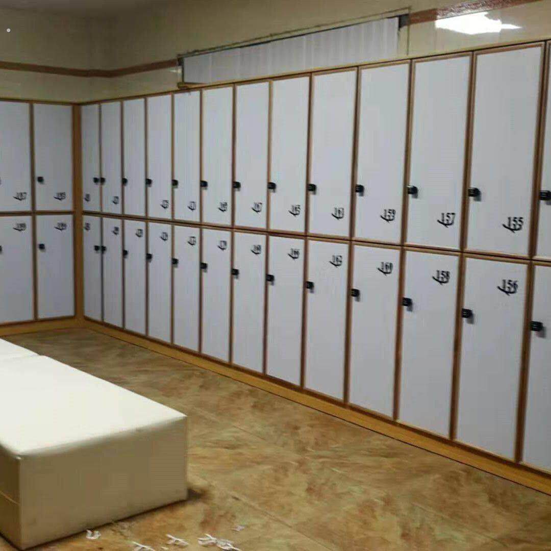 美容院健身房游泳馆木制收纳柜浴场浴室温泉馆洗澡堂酒店宾馆衣柜