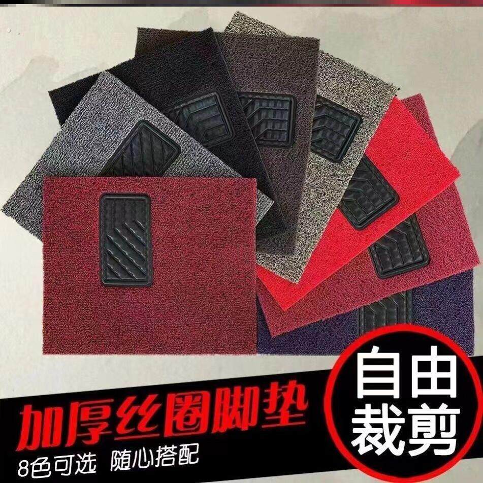 汽车丝圈脚垫通用易清洗脚踏车垫子地毯式单片主副驾驶可裁剪地垫