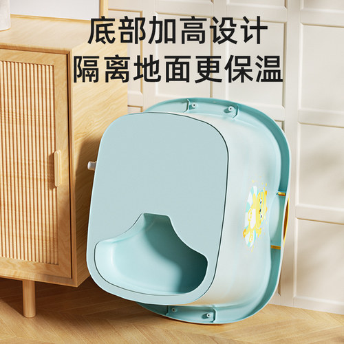 儿童泡澡桶宝宝洗澡桶浴桶可坐秋冬天婴儿洗澡盆大号小孩沐浴桶