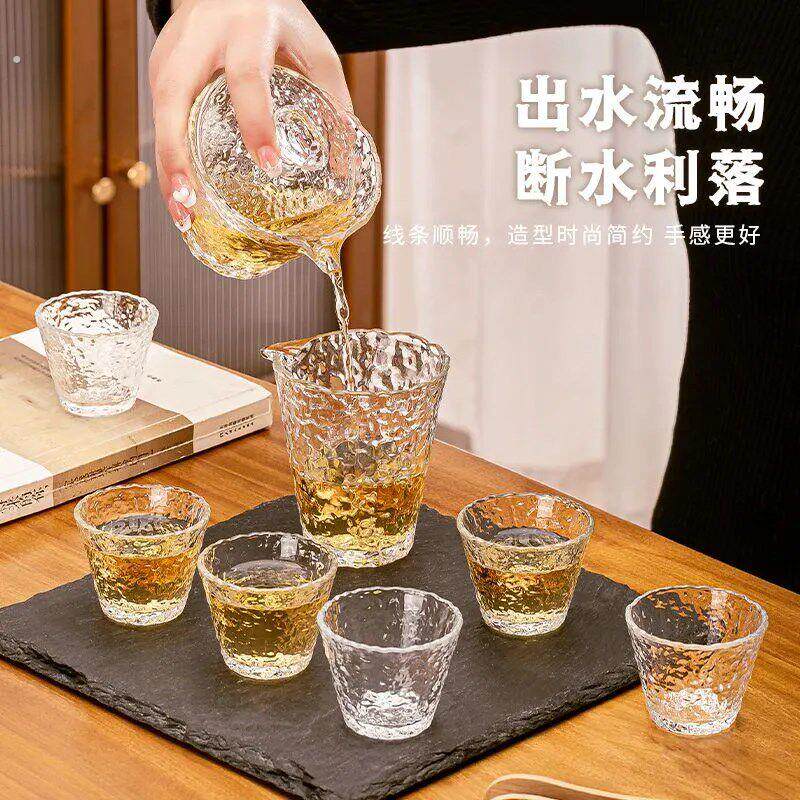 茶具8件套 璃耐热耐高温家用过滤茶壶沏茶杯大容量冲茶器