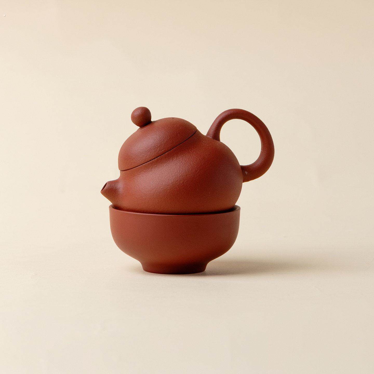 紫砂壶一人饮朱泥一杯一泡茶壶小文旦壶小容量迷你茶壶功夫茶具
