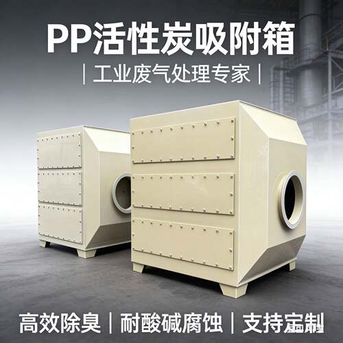 PP活性炭吸附箱废气处理设备SDG吸附箱工业喷漆房除臭环保箱净化