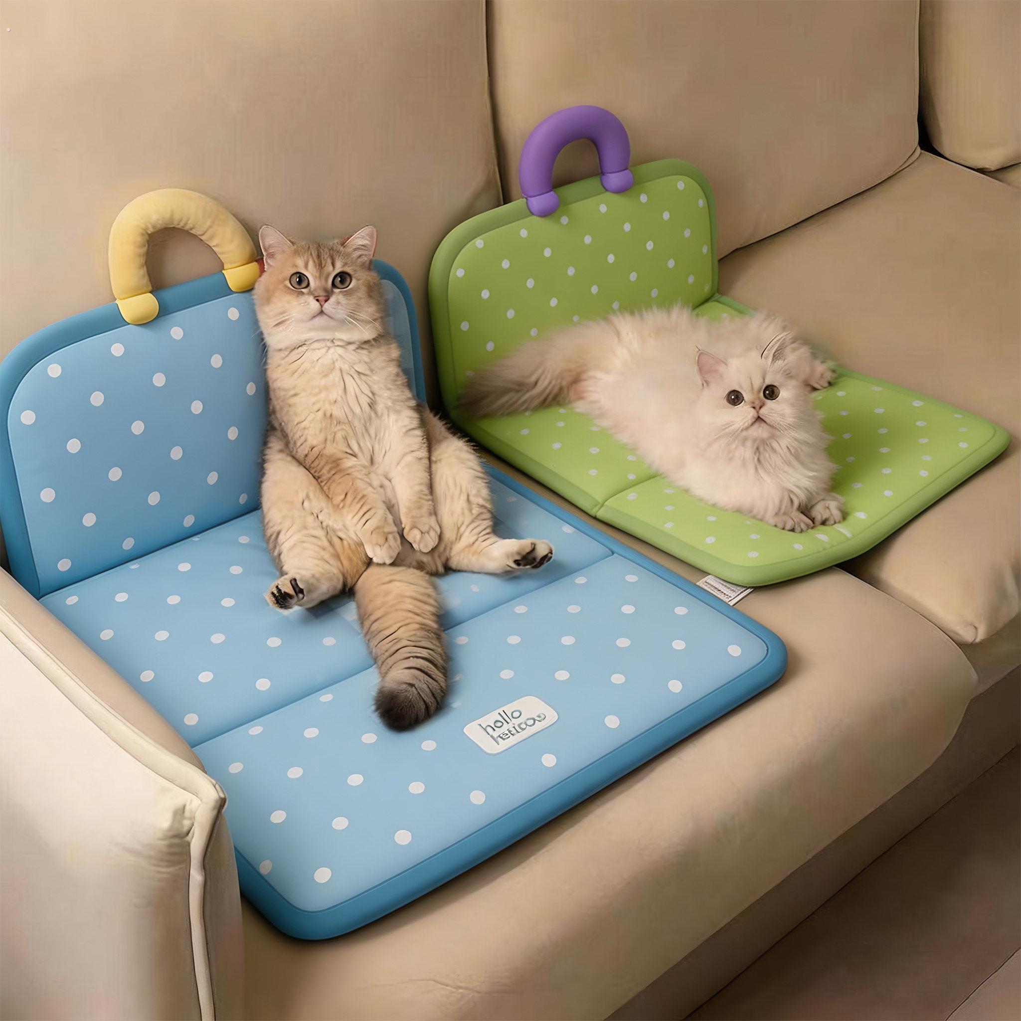 宠物冰垫猫咪冰垫狗狗凉席夏天睡觉垫子降温猫窝不沾毛防水凉垫