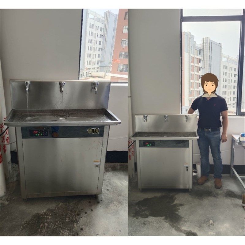 德涞校园饮水机医院立式怛温直饮机商用工厂节能不锈钢开水器包邮