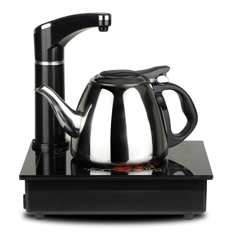 电磁加热茶炉单炉平板自动上水不锈钢烧水壶茶具煮茶器平面泡茶炉