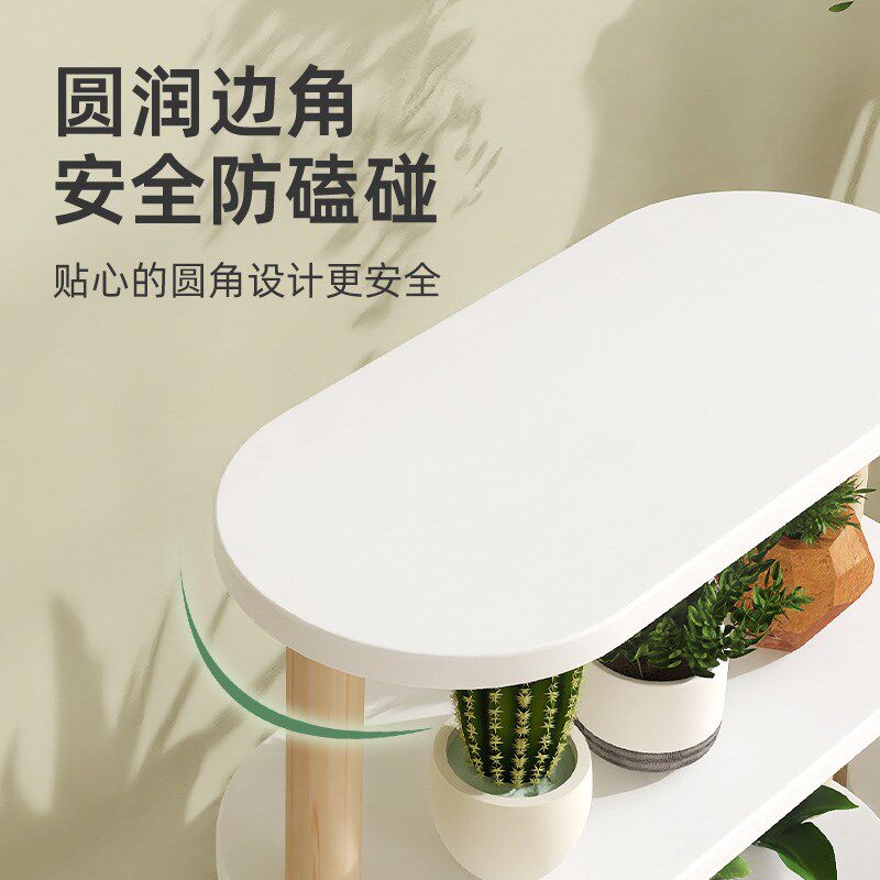 桌面花架小型绿植置物架窗台多肉迷你小木架多层阳台植物摆放架