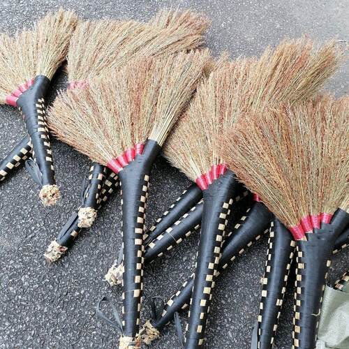 纯手工笤帚庭院学校工地工厂用扫地高粱扫帚耐用家用加厚加大扫把