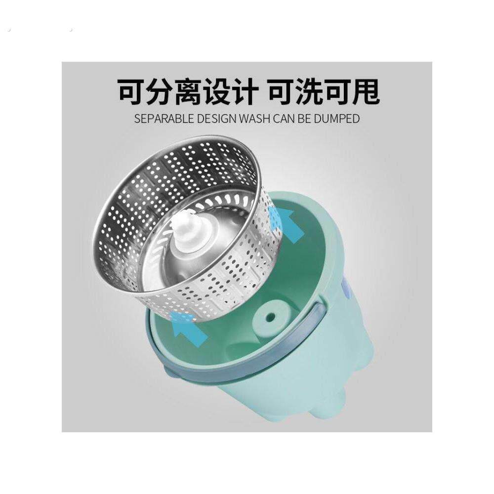 加厚甩桶家用拖把免手洗懒人拖把小神拖单桶拖把旋转拖把懒人拖把