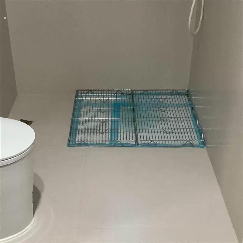 不锈钢狗厕所大中小型犬防踩屎网架定点排便神器宠物尿盆尿垫托盘