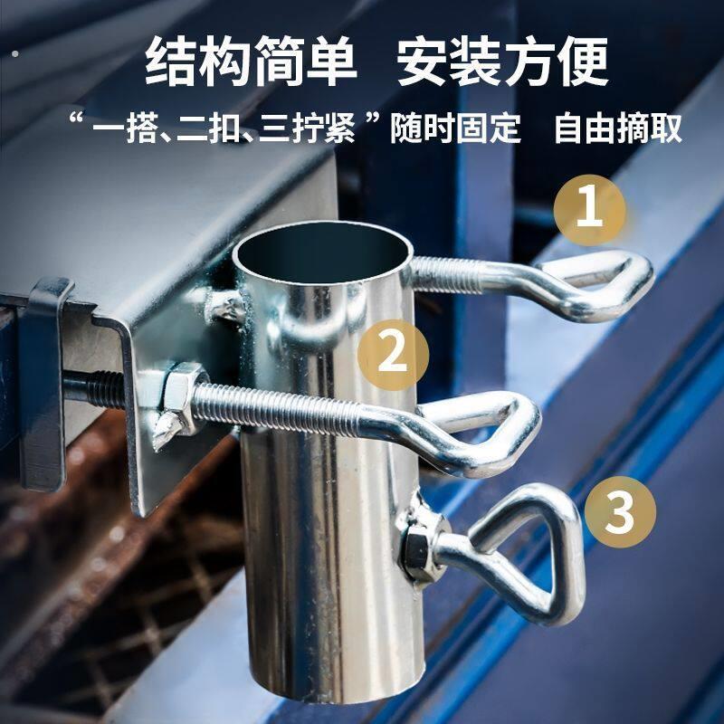 户外大伞固定支架车上固定神器摆摊伞固定伞夹插伞创意伞地插支架