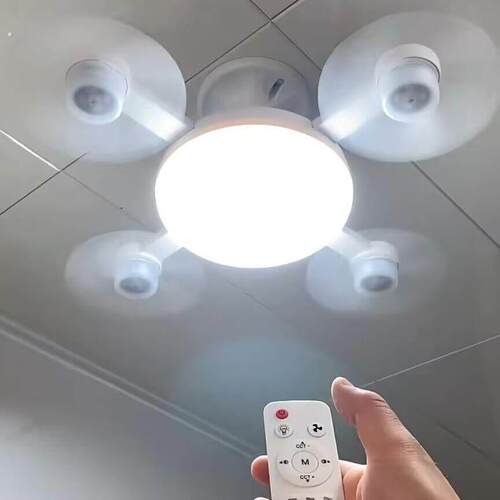 2025新款吊扇灯无人机吊扇家用客饭厅宿舍吸顶吊扇静音遥控电风扇
