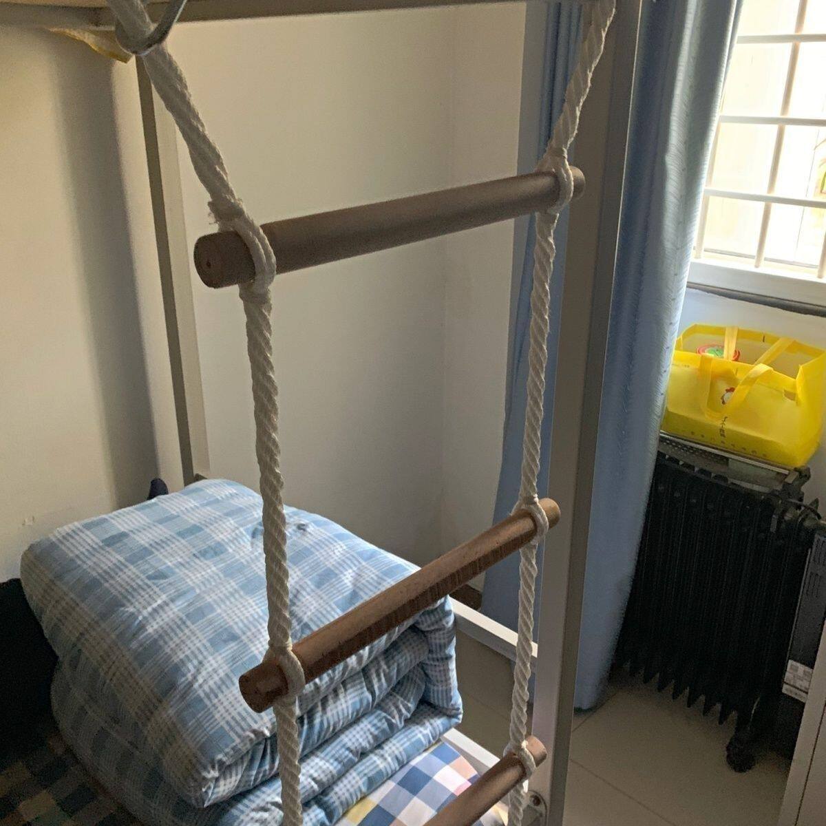 家用绳梯宿舍软上下铺子大