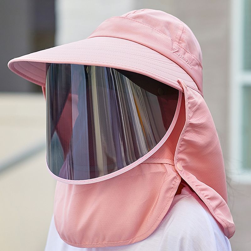 大檐防晒帽女士春夏采茶干